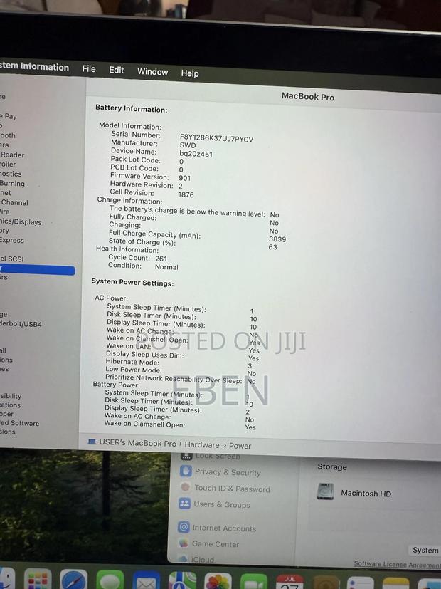 Laptop Apple MacBook Pro 2020 32GB Intel Core i7 SSD 512GB photo 4