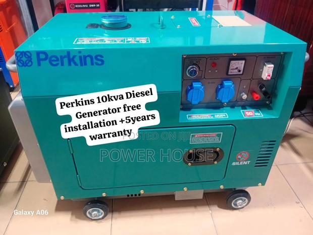Power Output Perkins Diesel Generator 10kva Silent · Photo 2