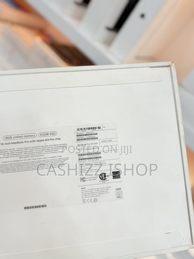 New Apple MacBook Pro 2023 M3 14-Inch 18GB Apple M3 Pro SSD 512GB photo 3