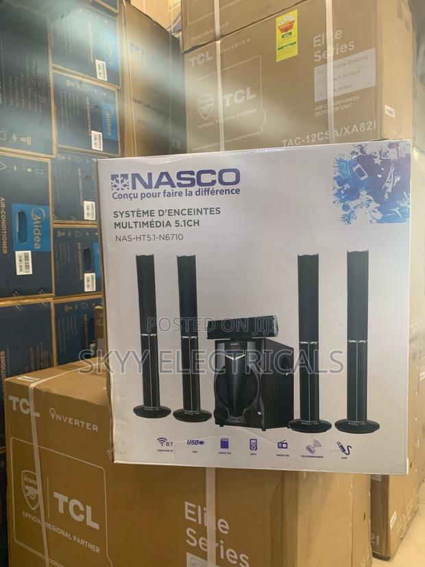 Nasco Nas-Ht5.1-N6710 95watts Tall Poles Home Theater System · Photo 3