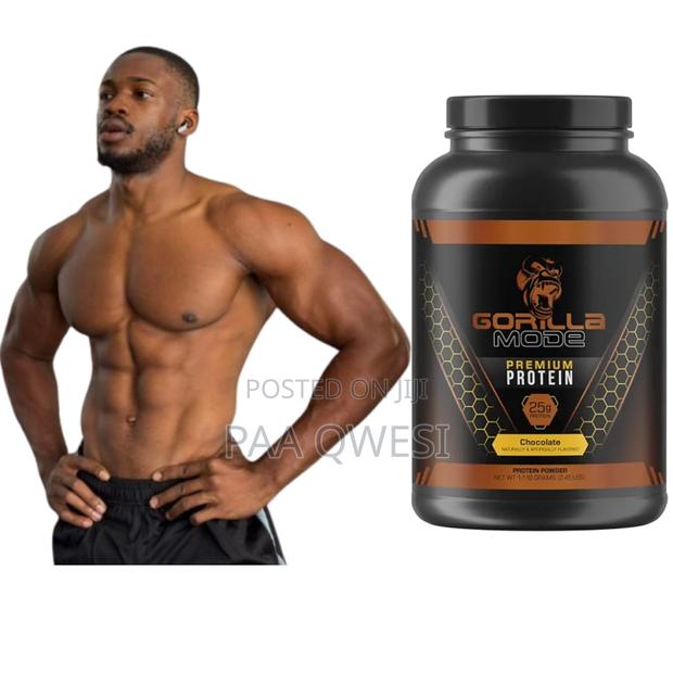 Muscle Supplement- Gorilla Mode Protein Chocolate · Photo 2