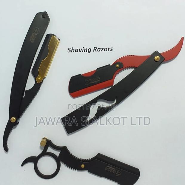 New Stylish Handle Straight Shaving Razor Stainless Steel · Photo 4