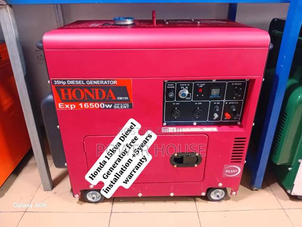 Unmatched Power Honda Diesel Generator 15kva Silent · Photo 2