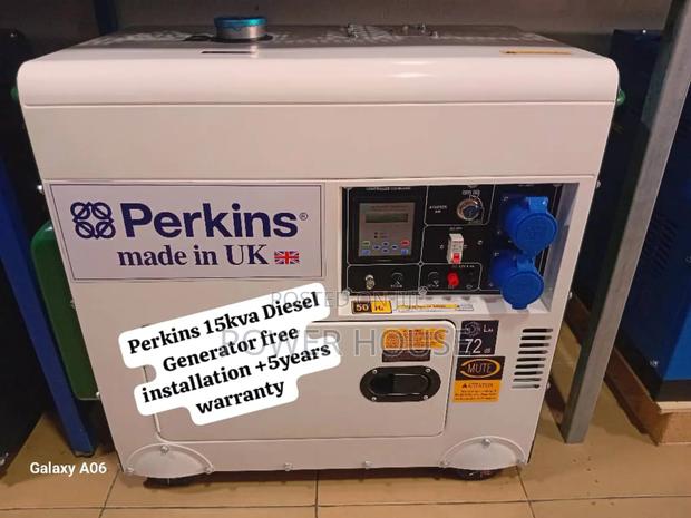 Glitchy Power Perkins Diesel Generator 15kva Silent · Photo 2