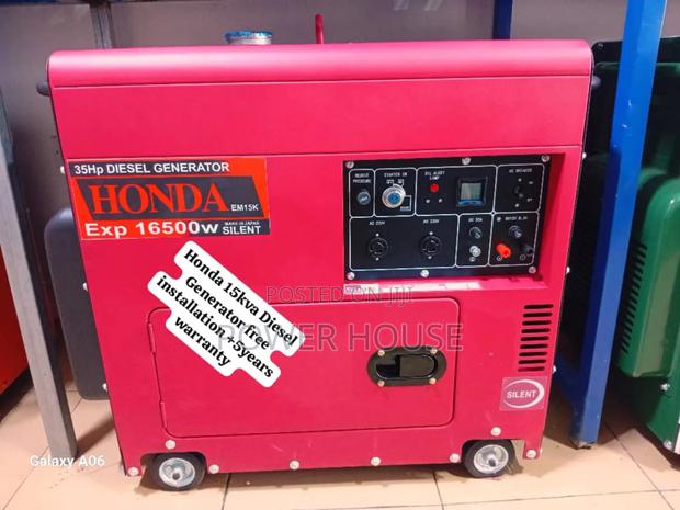 Peculiar Power Honda Diesel Generator 15kva Silent · Photo 2