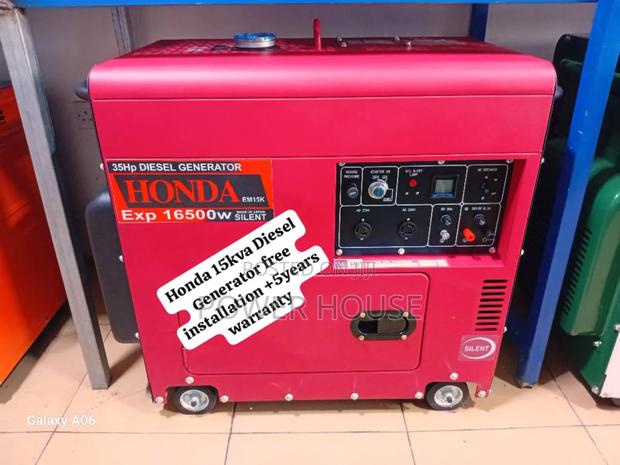 Jittery Power Honda Diesel Generator 15kva Silent · Photo 2