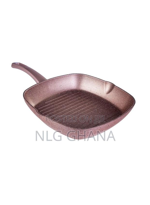 2 PCS Biogranit Frying Pan Grill Pan - Rosegold. Kar1591 · Photo 4