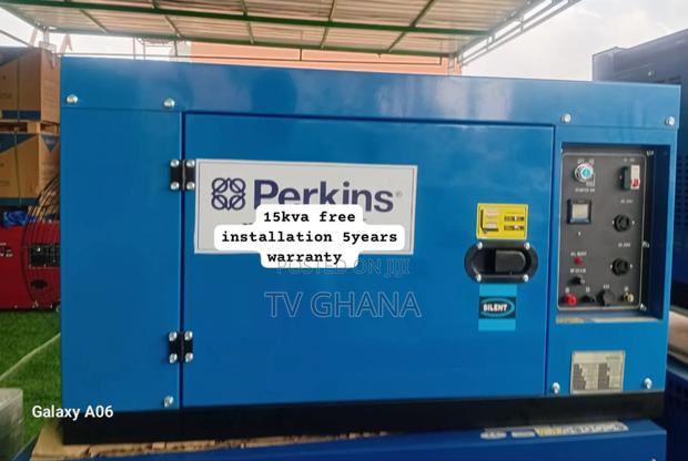 Auto Voltage Regulator Inside Perkins 15kva Diesel Generator · Photo 2