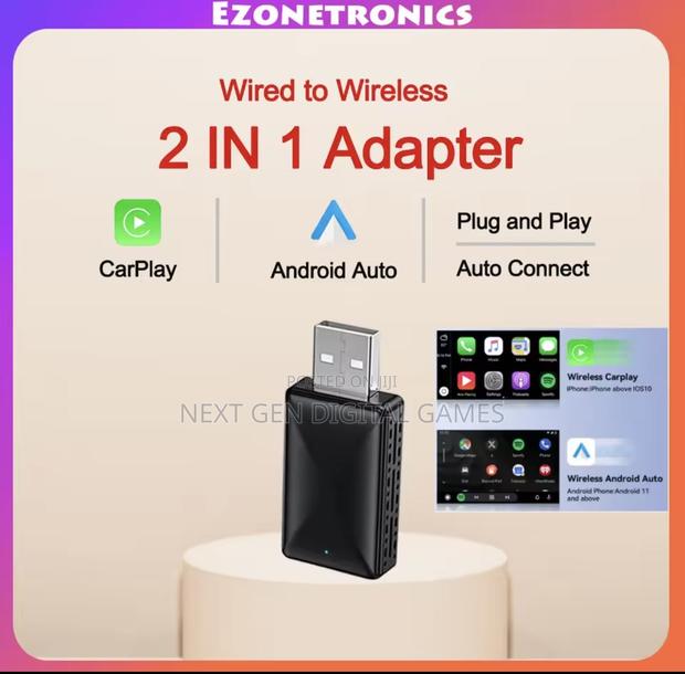 Wireless Carplay and Android Auto Adapter