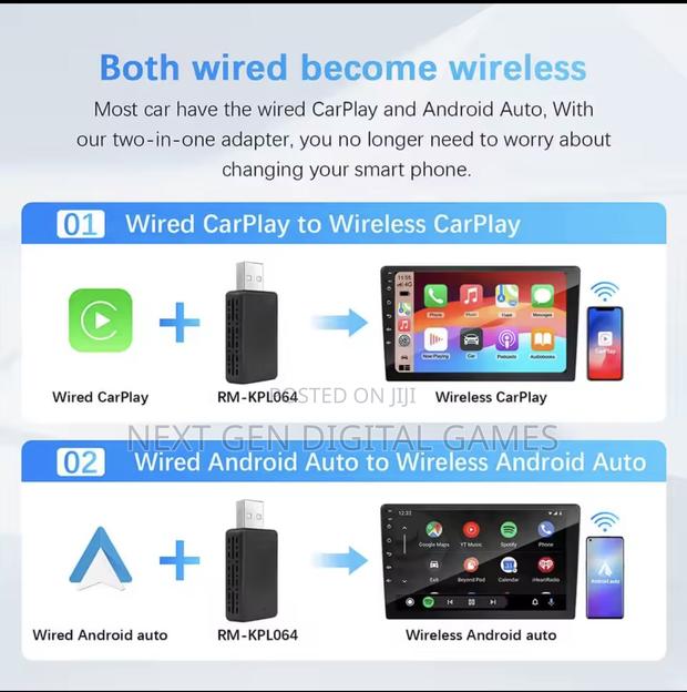 Wireless Carplay and Android Auto Adapter photo 3