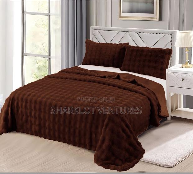 Rabbit Hair (3 Pcs) Set Blankets photo 2