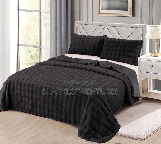 Rabbit Hair (3 Pcs) Set Blankets photo 7