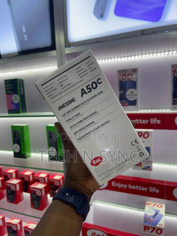 New Itel A50C 32 GB Black photo 2