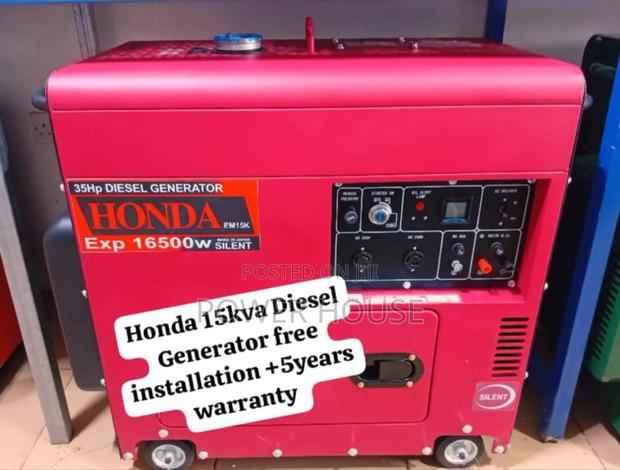 Energy Warrior Honda Diesel Generator 15kva Silent · Photo 2