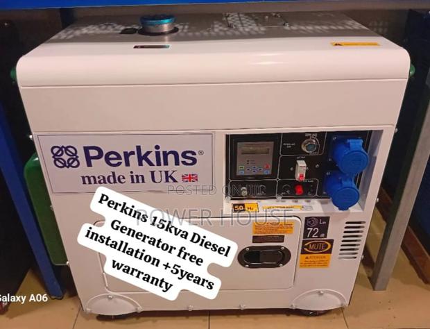 Power Blaze Perkins Diesel Generator 15kva Silent · Photo 2
