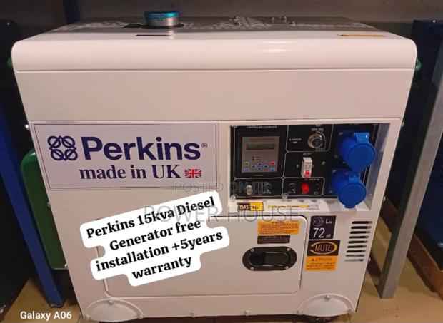 Power Dynamo Perkins Diesel Generator 15kva Silent · Photo 2