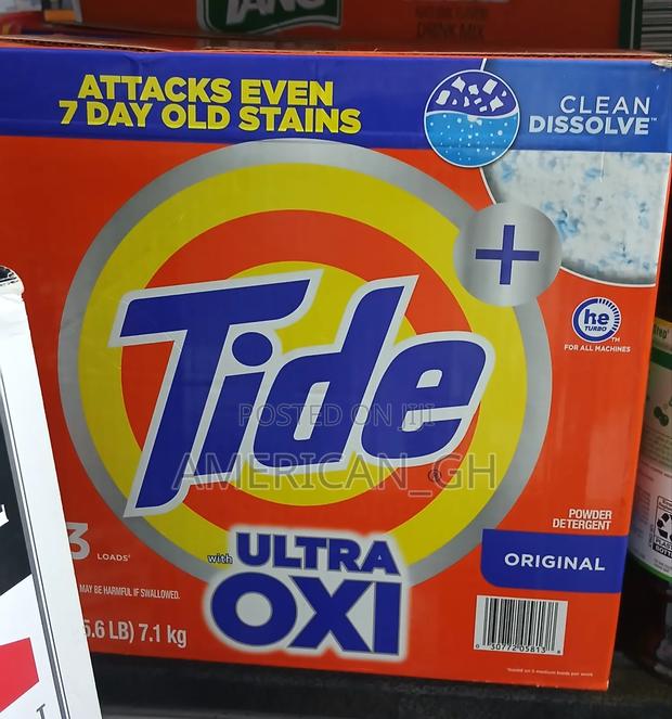 Tide Ultra Oxi Powder Detergent, 143 Loads(7.1kg) · Photo 2