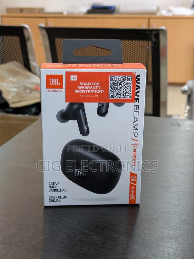 JBL Wave Beam 2 Wireless Noise Cancelling Bluetooth Earbuds · Photo 2