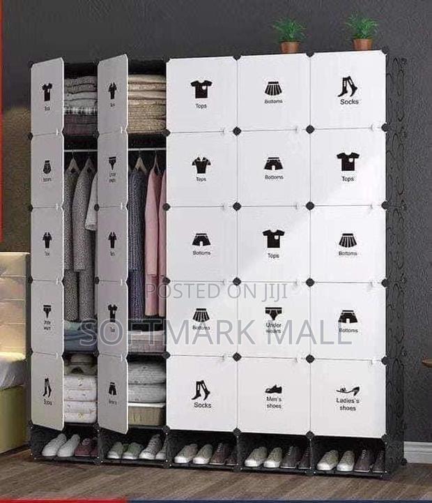 Nice 25 Cubes Wardrobe With Shoe Rack · Photo 1