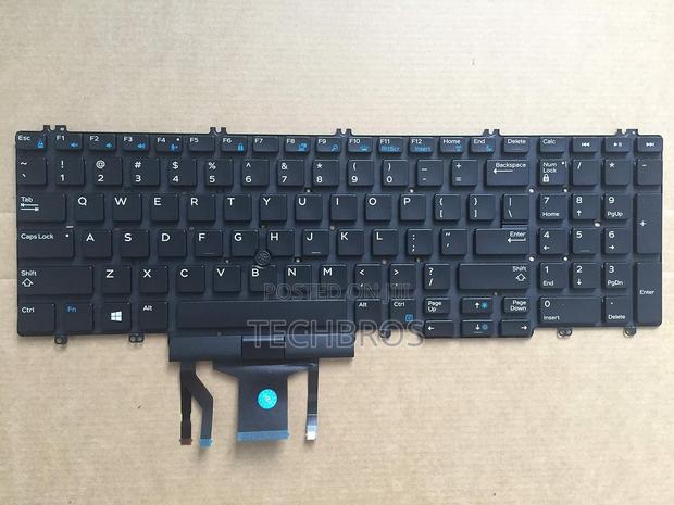 Original Dell Precision 7540/7530/7730 Backlit Keyboard · Photo 3