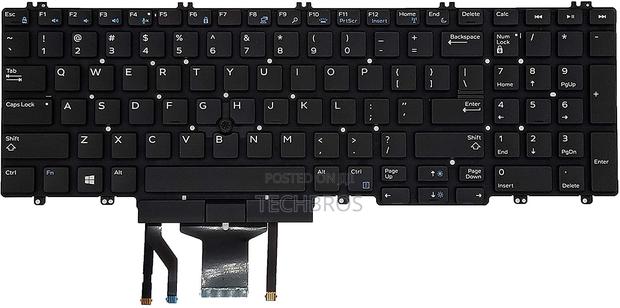 Original Dell Precision 7540/7530/7730 Backlit Keyboard · Photo 4