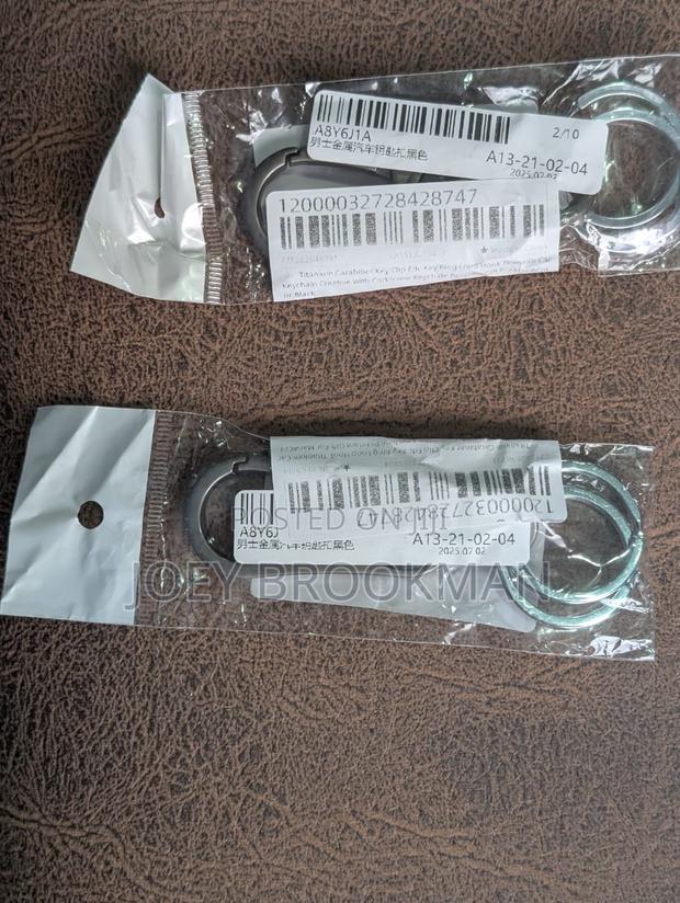 Titanium Carabiner Key Clip Edc Key Ring Loop Hook