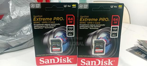 Memory Card Extreme Pro( 64gb.Sdxc Uhs-1 Card)