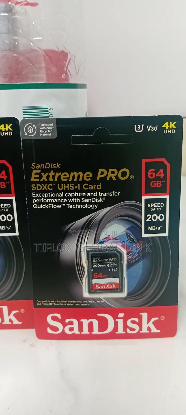 Memory Card Extreme Pro( 64gb.Sdxc Uhs-1 Card) photo 2