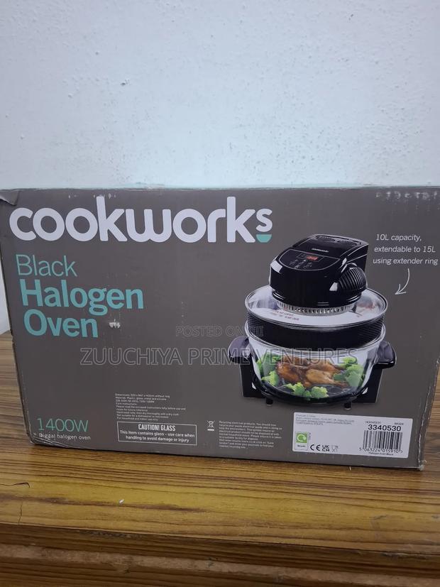 Cookworks 15.L Digital Halogen Oven Uk