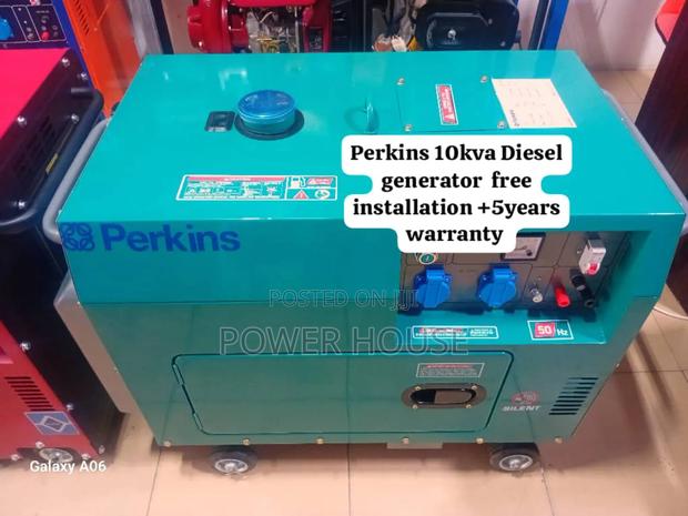 Star Power Perkins Diesel Generator 10kva Silent · Photo 2