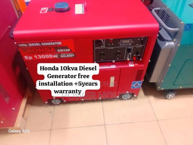 Power Finisher Honda Diesel Generator 10kva Silent · Photo 2