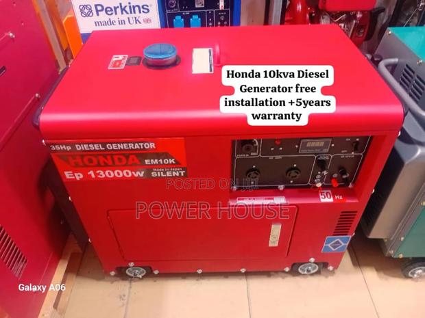 Finish Master Honda Diesel Generator 10kva Silent · Photo 2