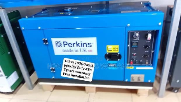 Diesel Generator Solution Perkins 15kva 16500wax Fully Ats · Photo 2