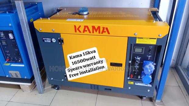 Heavy Duty Diesel Generator Kama 15kva 16500watt Diesel Kama · Photo 2