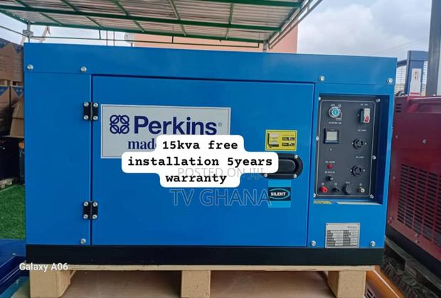 Always There Always on Perkins 15kva 16500watt Diesel Silent · Photo 2