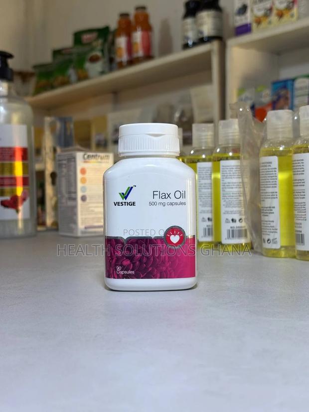 Flax Oil-500mg Capsules · Photo 2