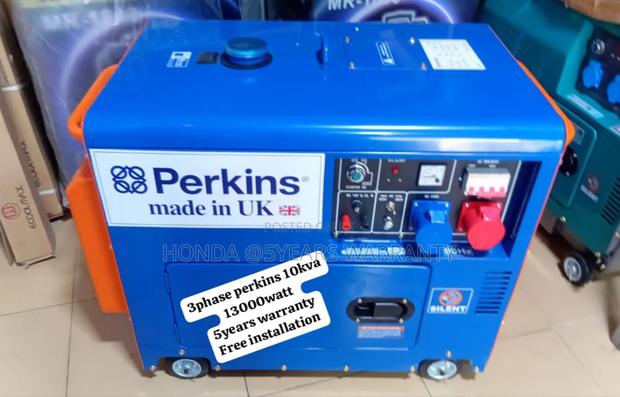 Generator Giants Perkins 10kva 13000watt 3phase Generator · Photo 2
