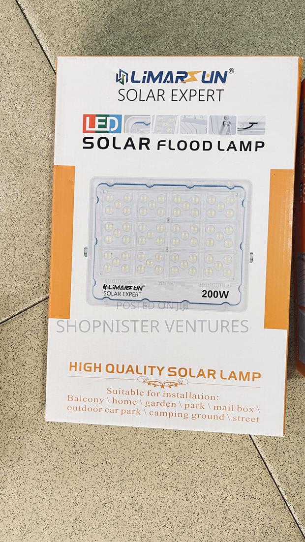 300w Solar Flood Light Ip66 With Separate Panel photo 2