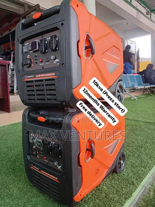 Super Silent Inverter 10kva Ecoolmax Generator Power Packed · Photo 2