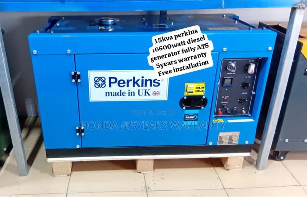 Diesel Dynamos Perkins 15kva 16500watt Diesel Generator Ats · Photo 2