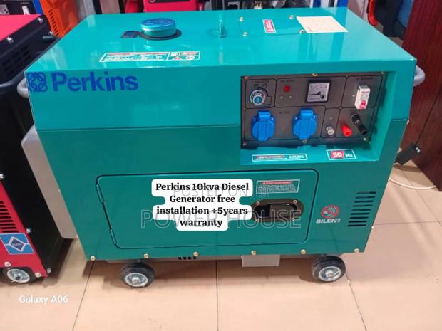 High Pressure Perkins Diesel Generator 10kva Silent · Photo 2