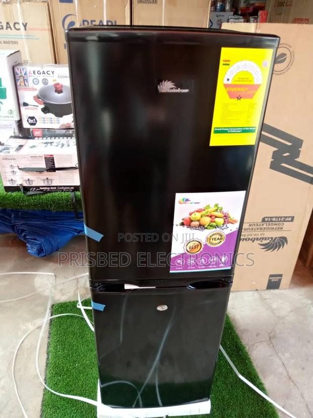 Rainbow Double Door Fridge 141 Litres Bottom Freezer photo 3