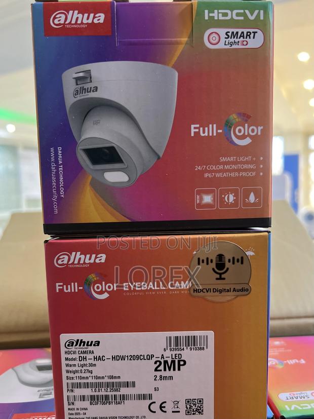 Dahua Indoor/Dome Camera Full Color Audio Hdw1209clqp-a-Led · Photo 4