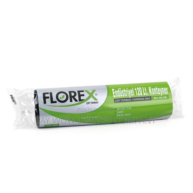 Florex 120 Litre Industrial Container Trash Bag ( Black) · Photo 2