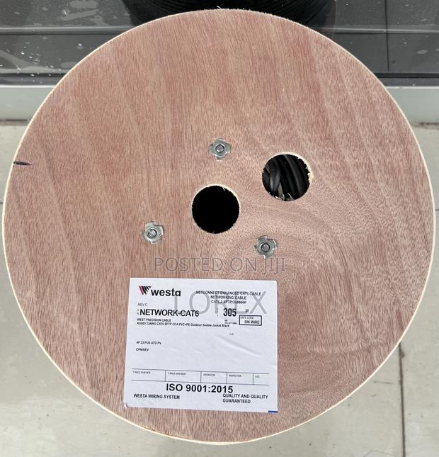 Westa SFTP Cat6 Network Cable Outdoor Dual Coated Shielded · Photo 4