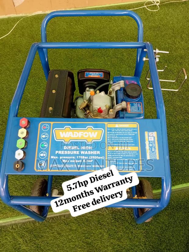 Newly Stocked Wadfow 5.7hp High Pressure Washer Diesel · Photo 2
