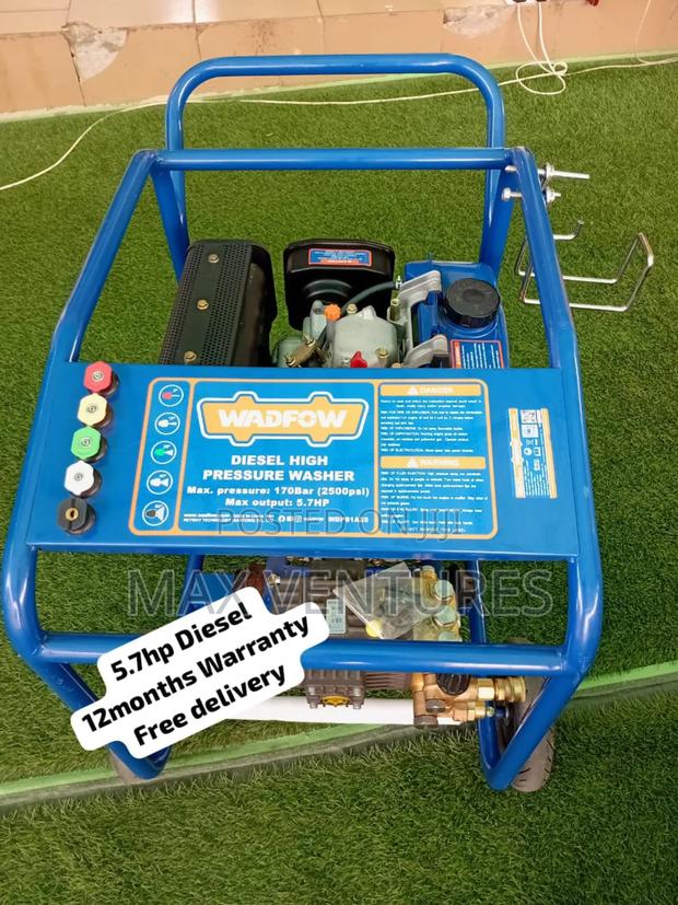 Wadfow High Pressure Washer 5.7hp Diesel 5.7hp New · Photo 2