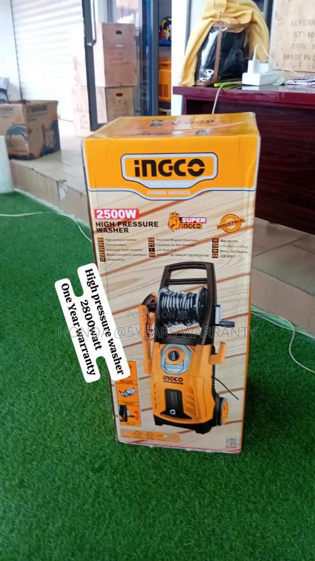Industrial Ingco 2500watt High Pressure Washer Ingco 2500wat · Photo 2