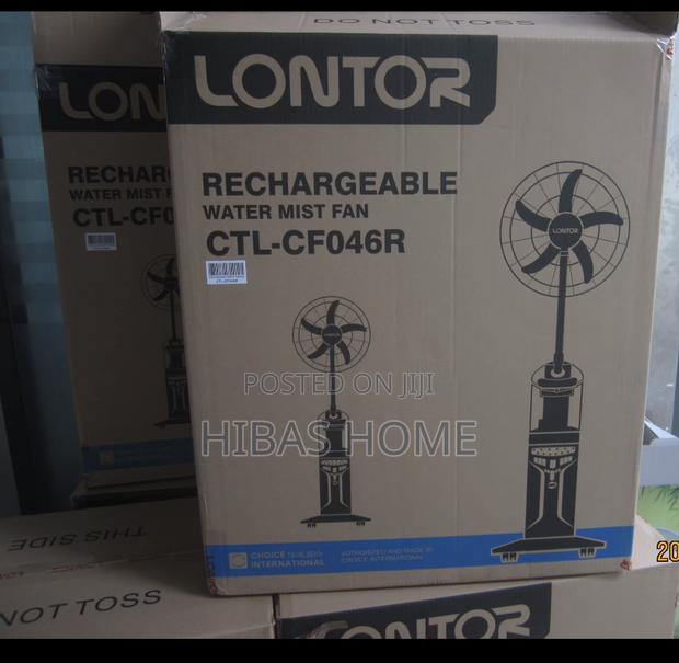 Lontor Rechargeable Fan With Mist photo 2
