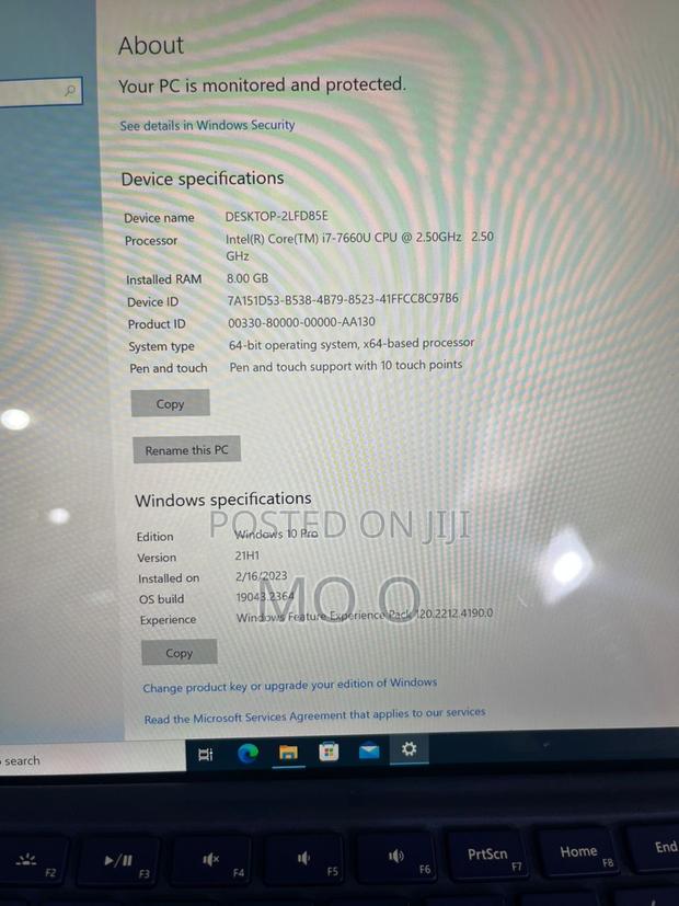 Laptop Microsoft Surface Pro 4 8GB Intel Core I7 SSD 256GB photo 5